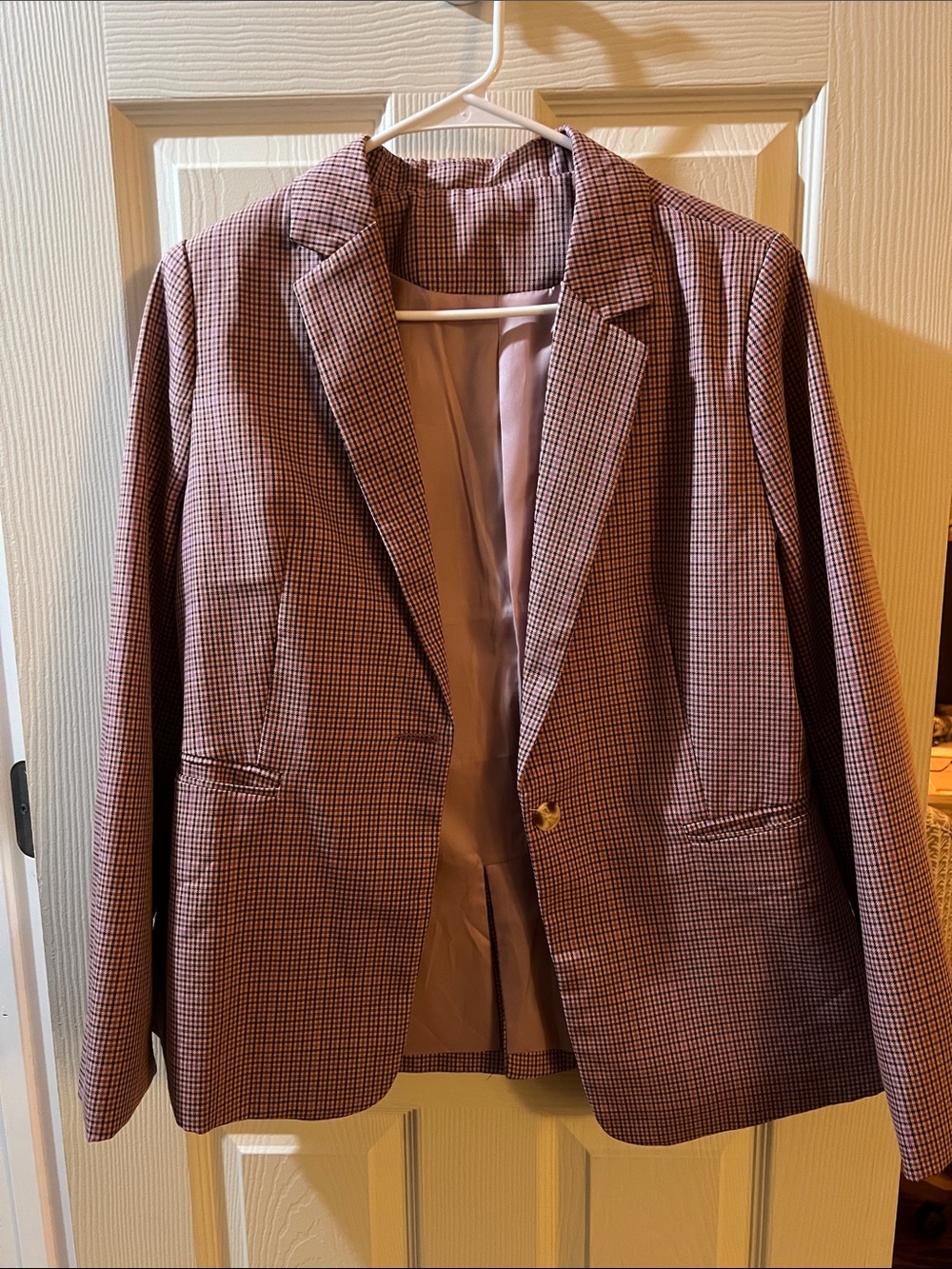 Classic plaid Blazer